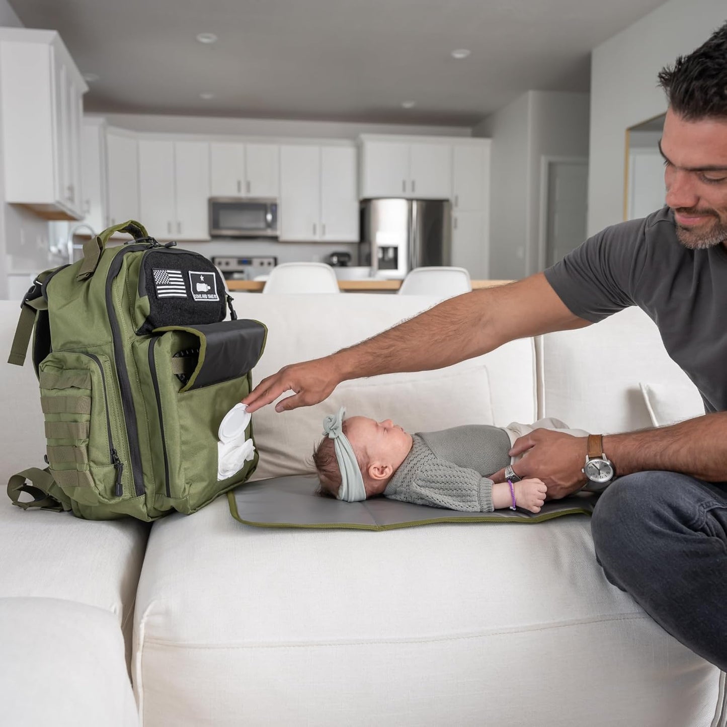 Dad Diaper Bag Backpack