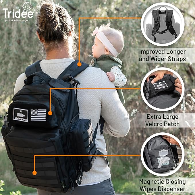 Dad Diaper Bag Backpack